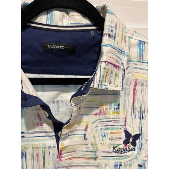 Bugatchi‎ Kapalua Polo Shirt - Size M - Picture 2 of 5